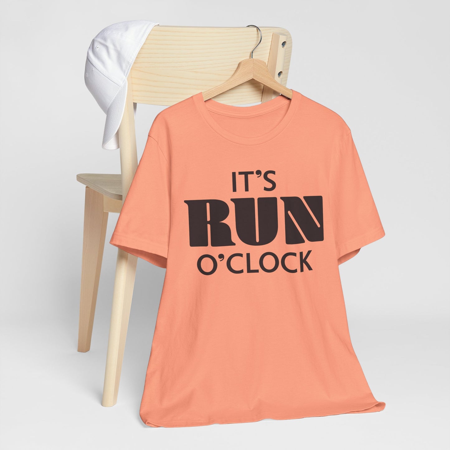 🏃 It’s Run O’Clock - Unisex Jersey Short Sleeve T-shirt