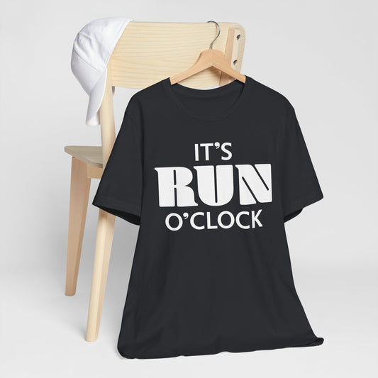 🏃 It’s Run O’Clock - Unisex Jersey Short Sleeve T-shirt