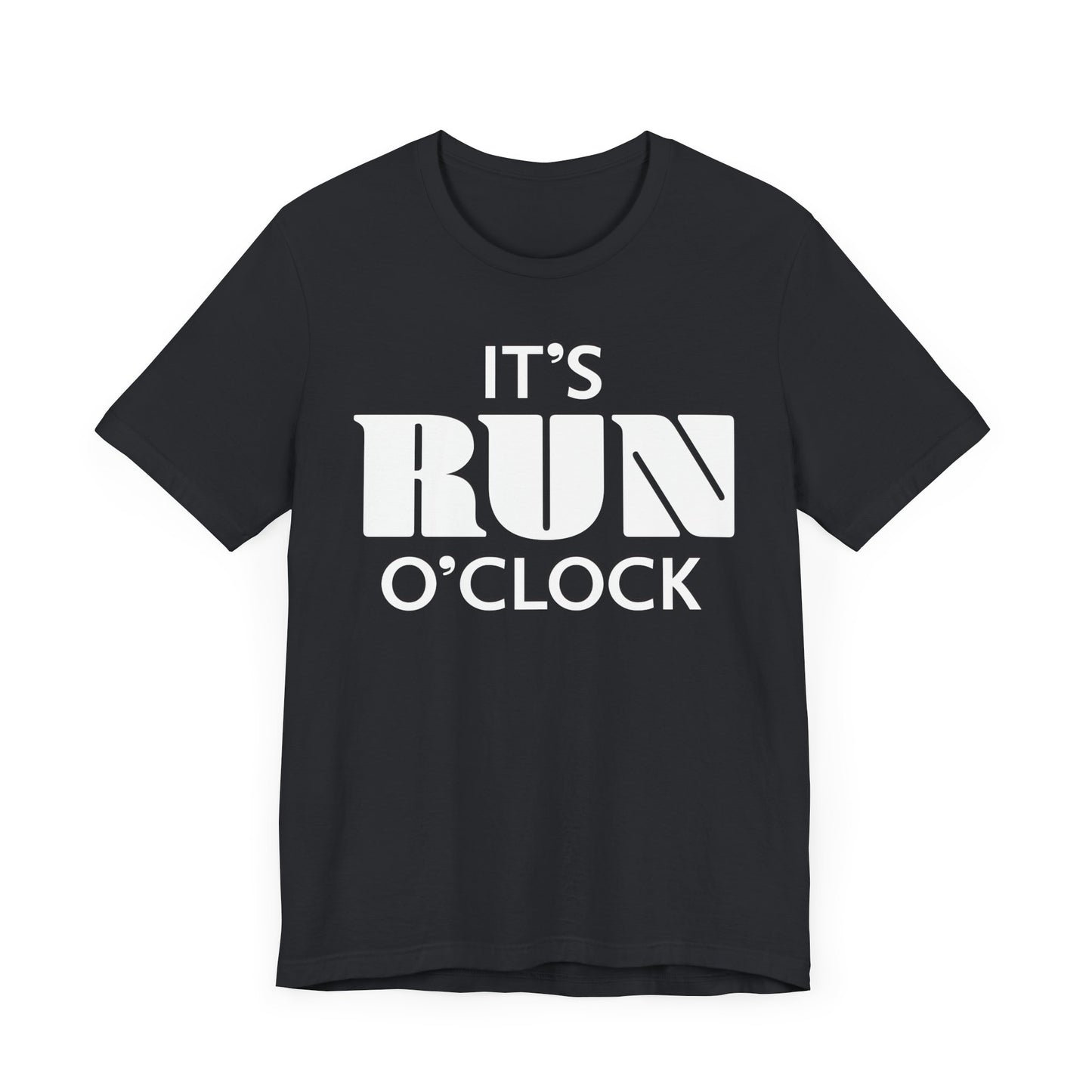 🏃 It’s Run O’Clock - Unisex Jersey Short Sleeve T-shirt