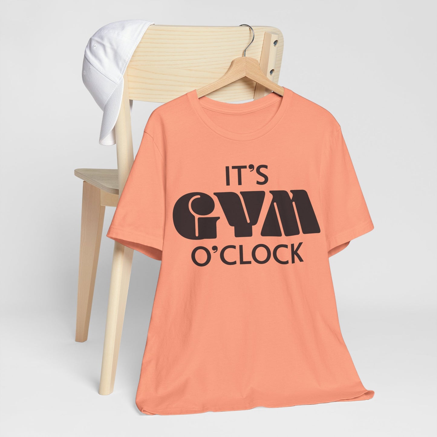 💪  It’s Gym O’Clock - Unisex Jersey Short Sleeve T-shirt