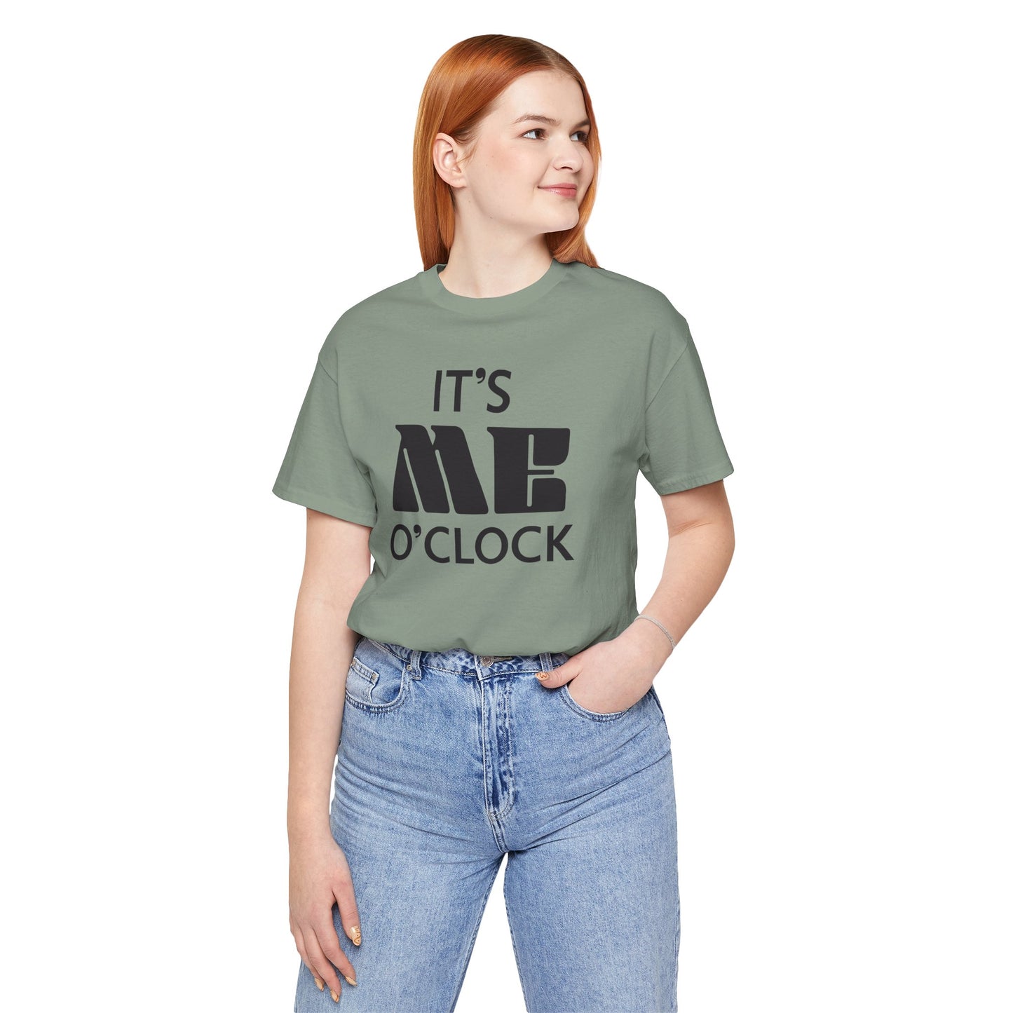 🧘 It’s Me O’Clock - Unisex Jersey Short Sleeve T-shirt