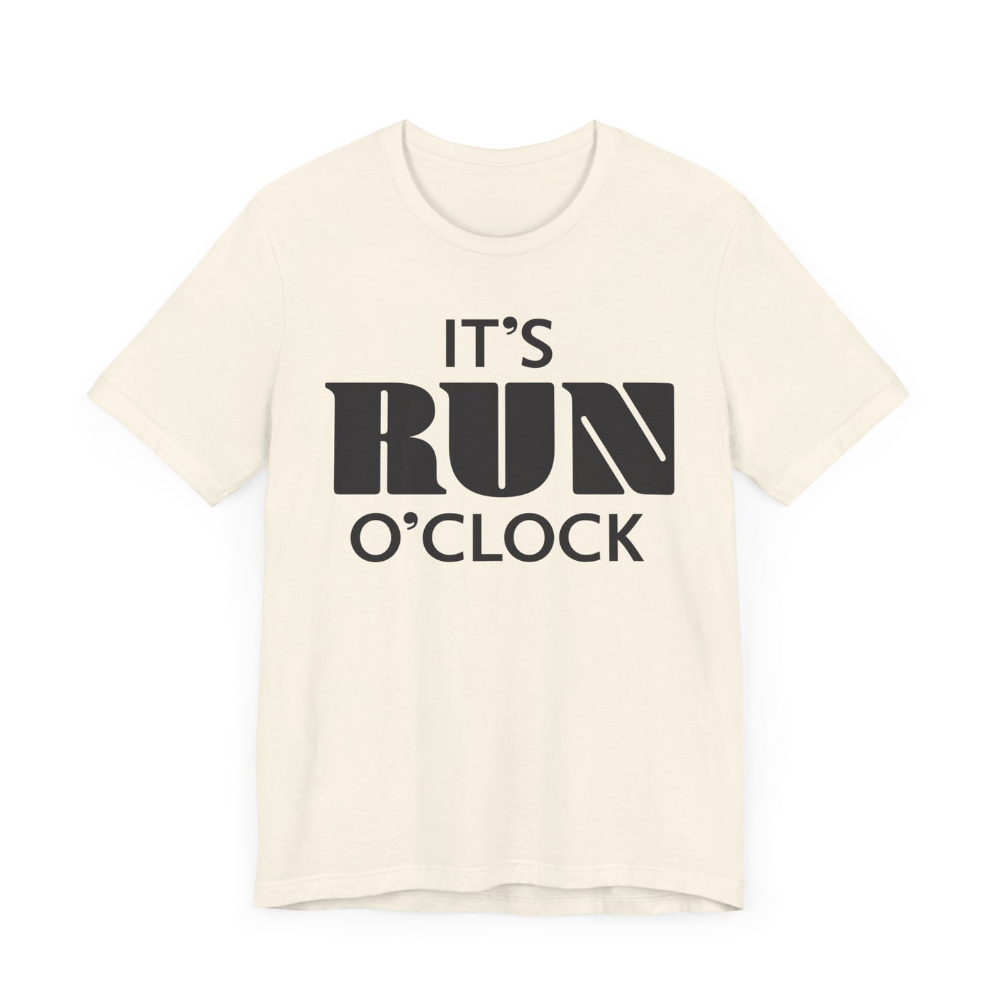 🏃 It’s Run O’Clock - Unisex Jersey Short Sleeve T-shirt