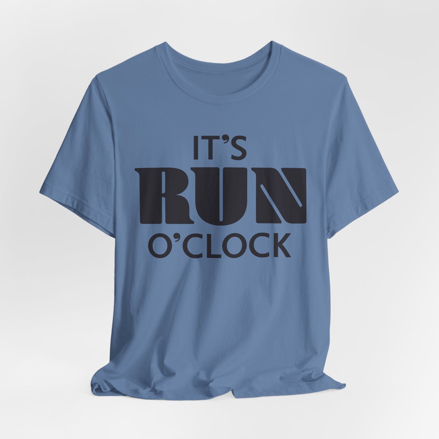 🏃 It’s Run O’Clock - Unisex Jersey Short Sleeve T-shirt