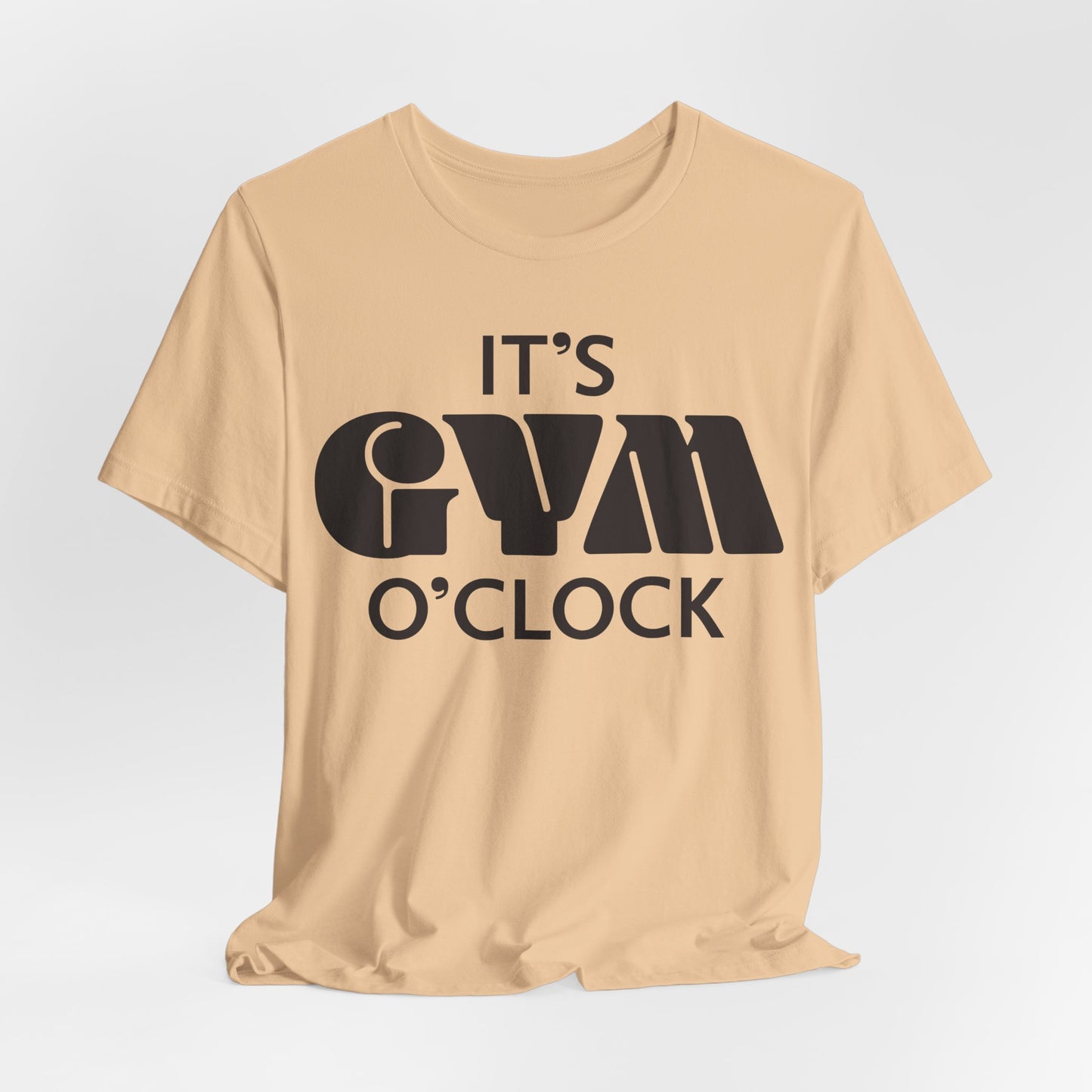 💪  It’s Gym O’Clock - Unisex Jersey Short Sleeve T-shirt