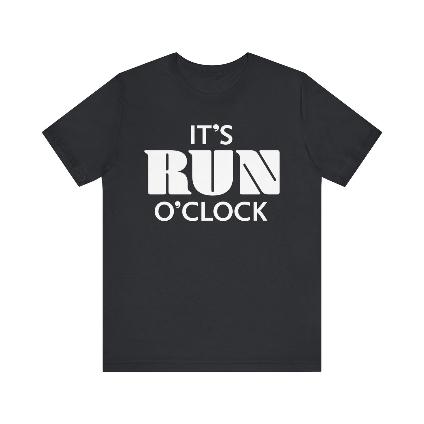 🏃 It’s Run O’Clock - Unisex Jersey Short Sleeve T-shirt