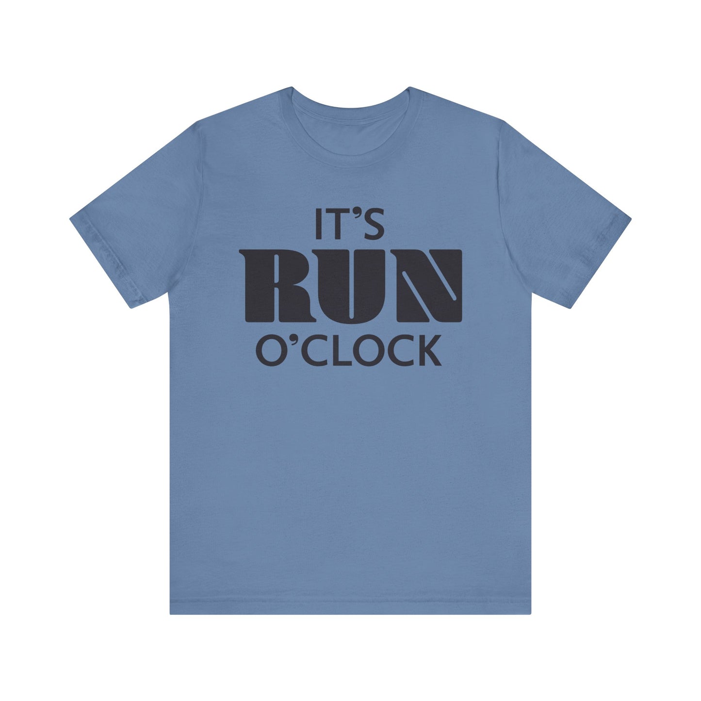 🏃 It’s Run O’Clock - Unisex Jersey Short Sleeve T-shirt