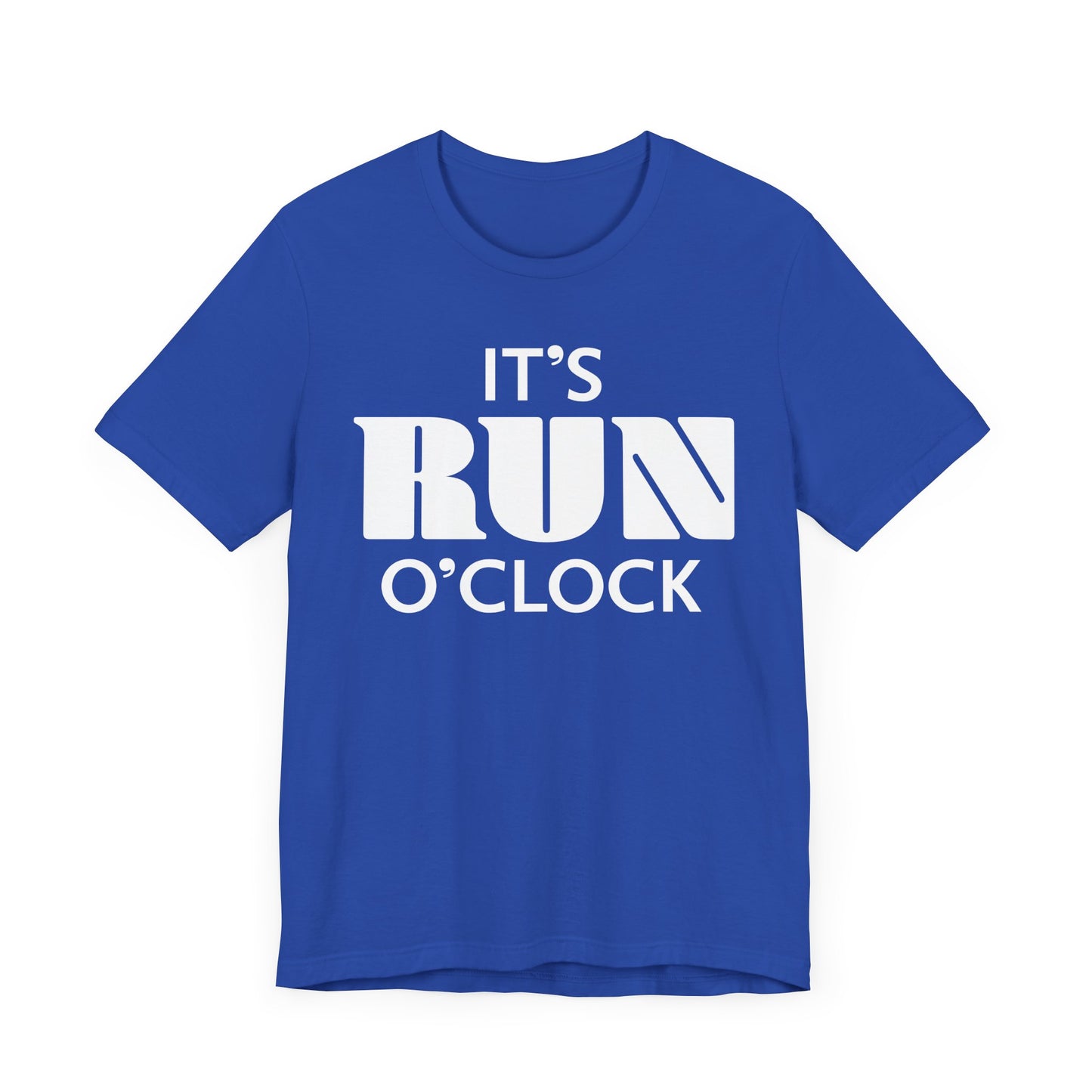 🏃 It’s Run O’Clock - Unisex Jersey Short Sleeve T-shirt