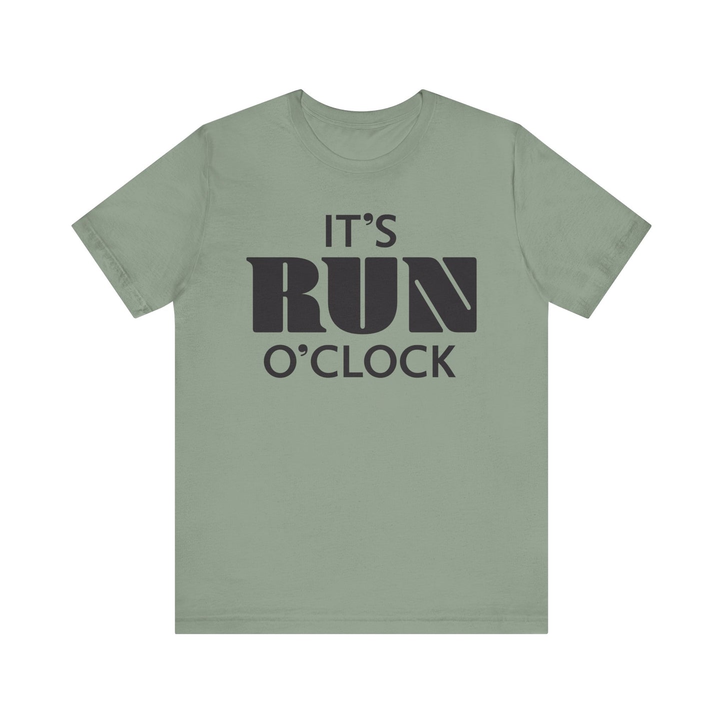 🏃 It’s Run O’Clock - Unisex Jersey Short Sleeve T-shirt
