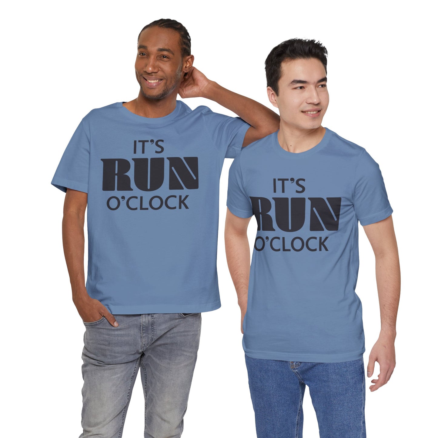 🏃 It’s Run O’Clock - Unisex Jersey Short Sleeve T-shirt