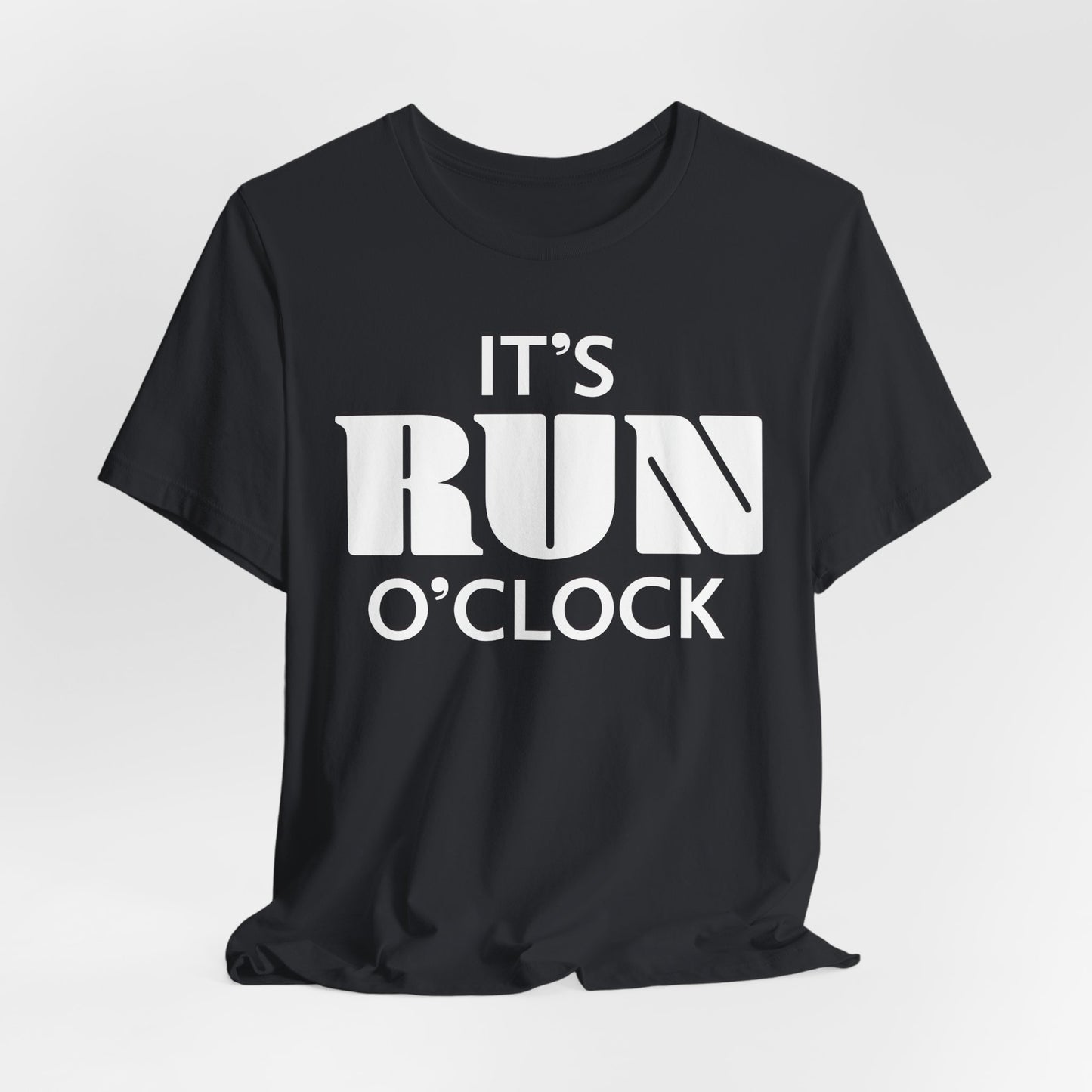 🏃 It’s Run O’Clock - Unisex Jersey Short Sleeve T-shirt