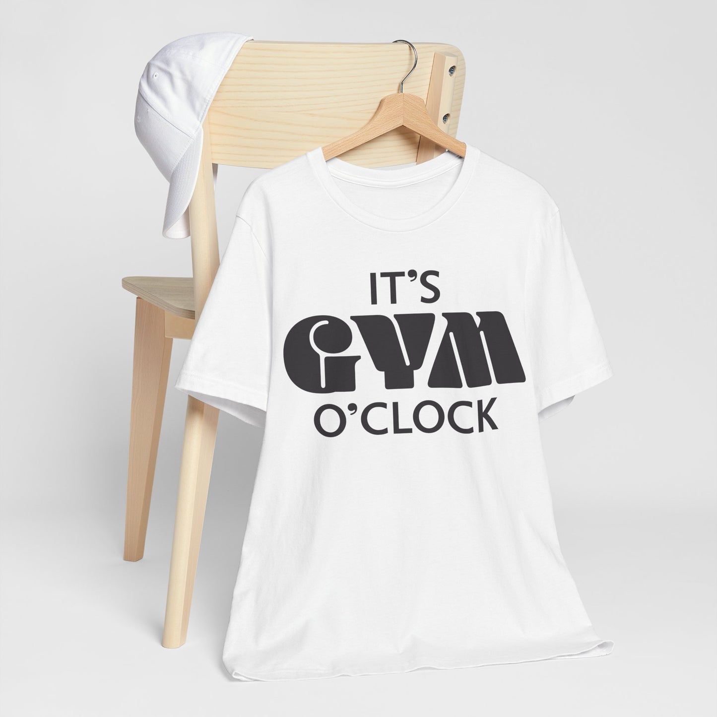 💪  It’s Gym O’Clock - Unisex Jersey Short Sleeve T-shirt