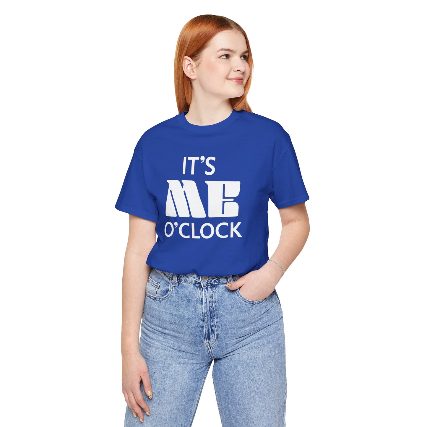 🧘 It’s Me O’Clock - Unisex Jersey Short Sleeve T-shirt