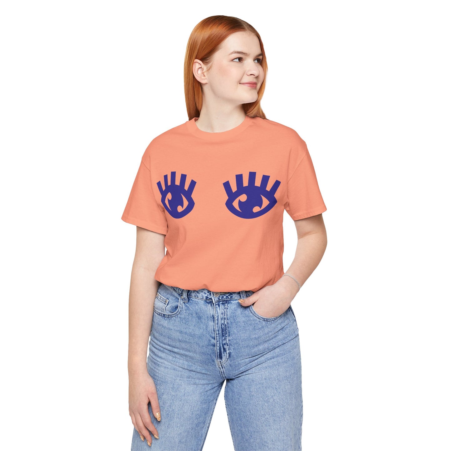 Clear Vision Unisex Short Sleeve T-shirt - Casual Wear for All Occasions