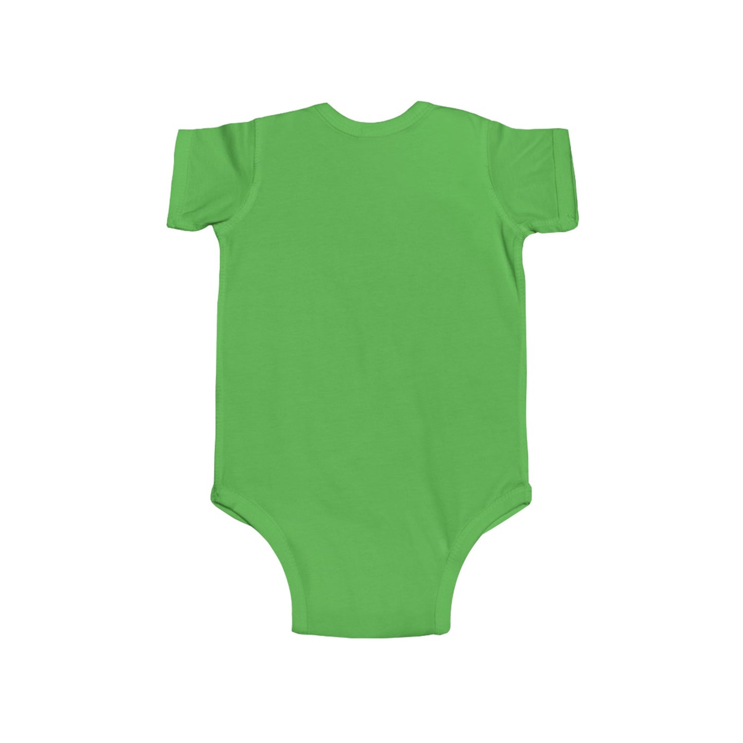 Infant Bodysuit — Minimal Candy Cane Christmas Tree Baby Onesie (Matching Family)