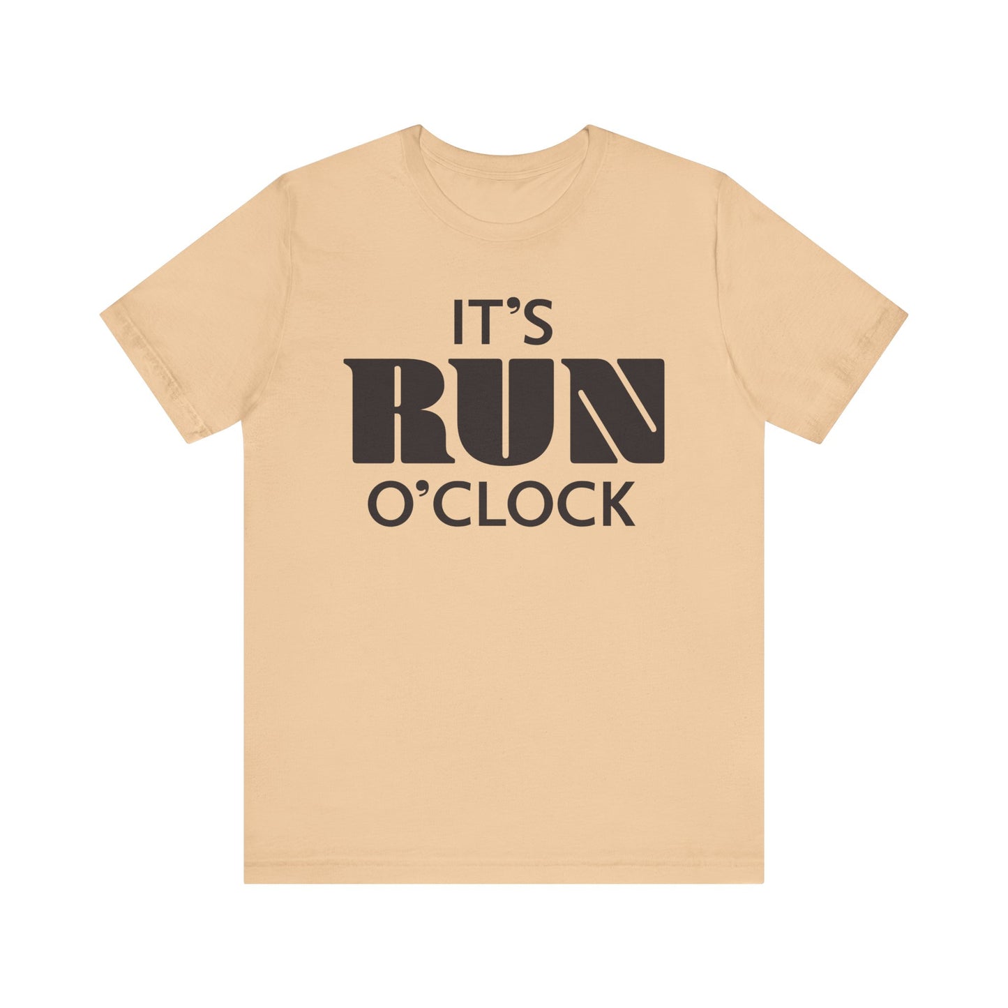 🏃 It’s Run O’Clock - Unisex Jersey Short Sleeve T-shirt