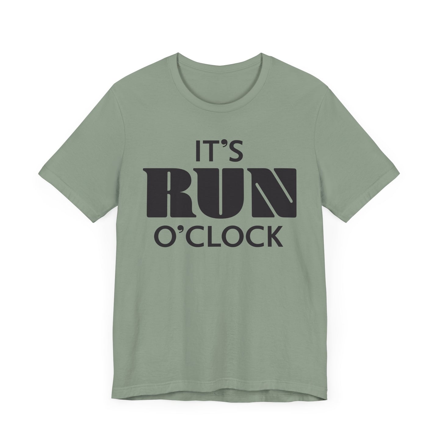 🏃 It’s Run O’Clock - Unisex Jersey Short Sleeve T-shirt