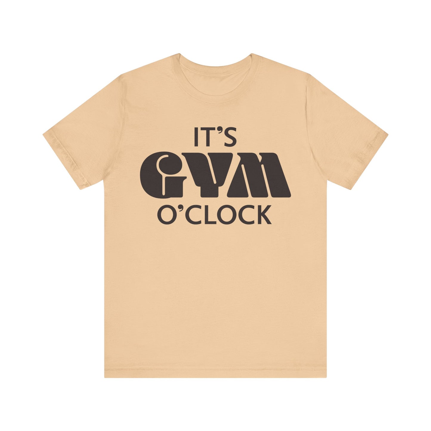 💪  It’s Gym O’Clock - Unisex Jersey Short Sleeve T-shirt
