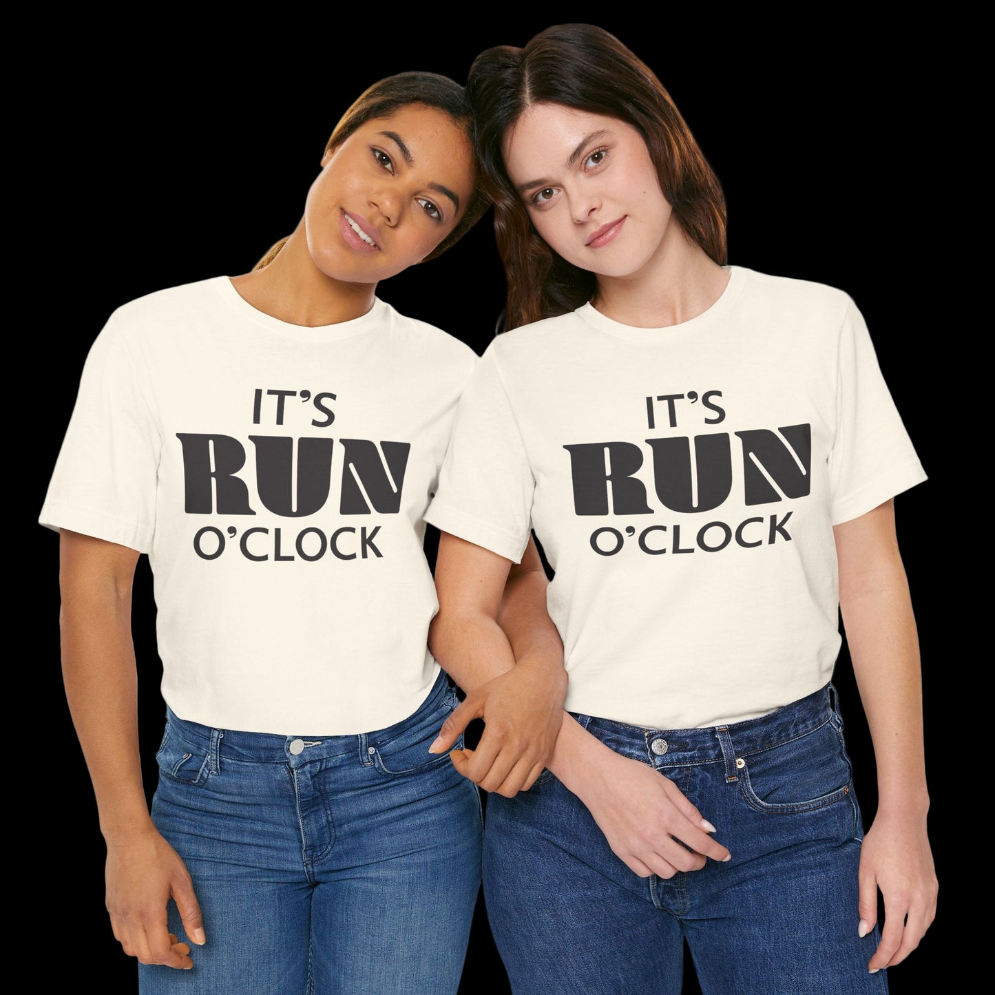 🏃 It’s Run O’Clock - Unisex Jersey Short Sleeve T-shirt