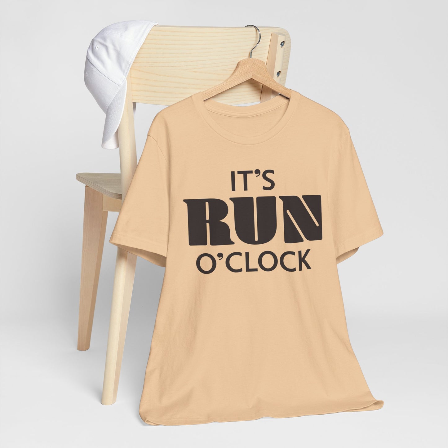 🏃 It’s Run O’Clock - Unisex Jersey Short Sleeve T-shirt