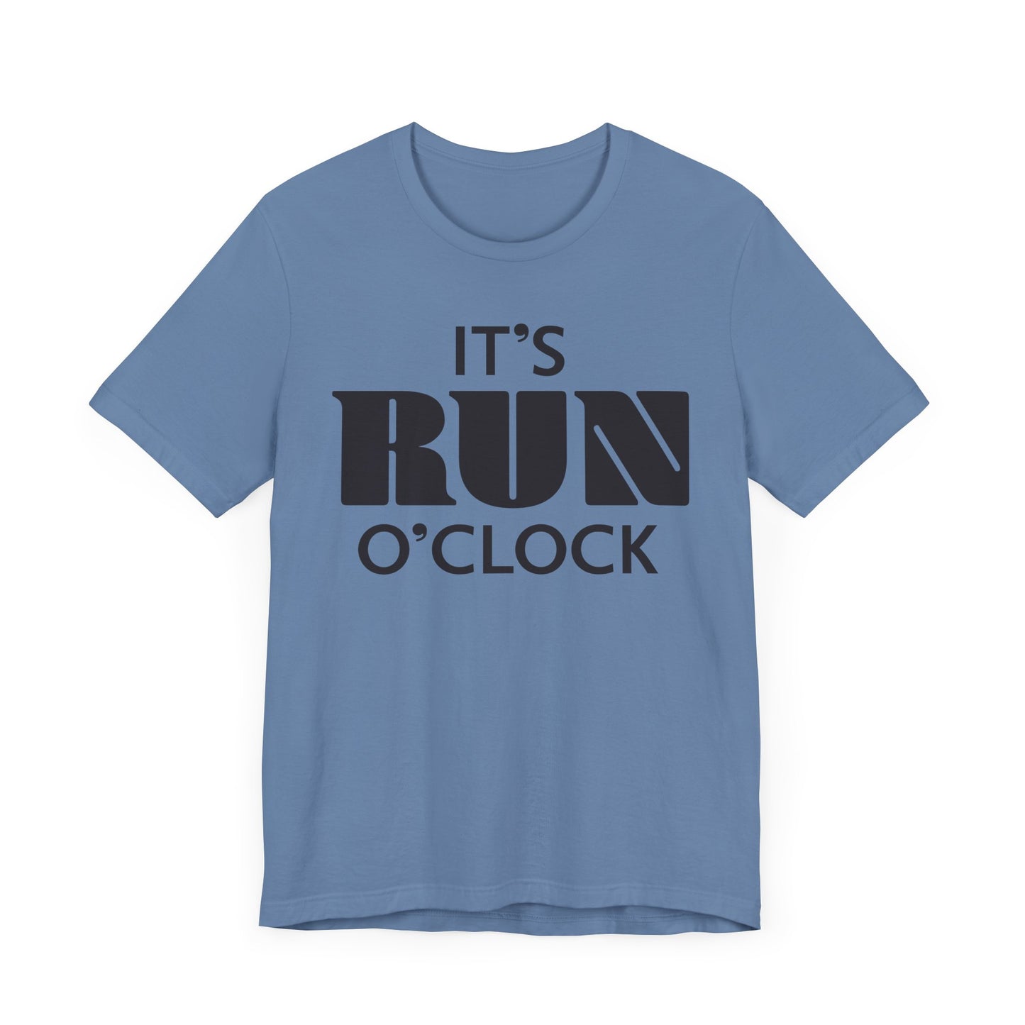 🏃 It’s Run O’Clock - Unisex Jersey Short Sleeve T-shirt