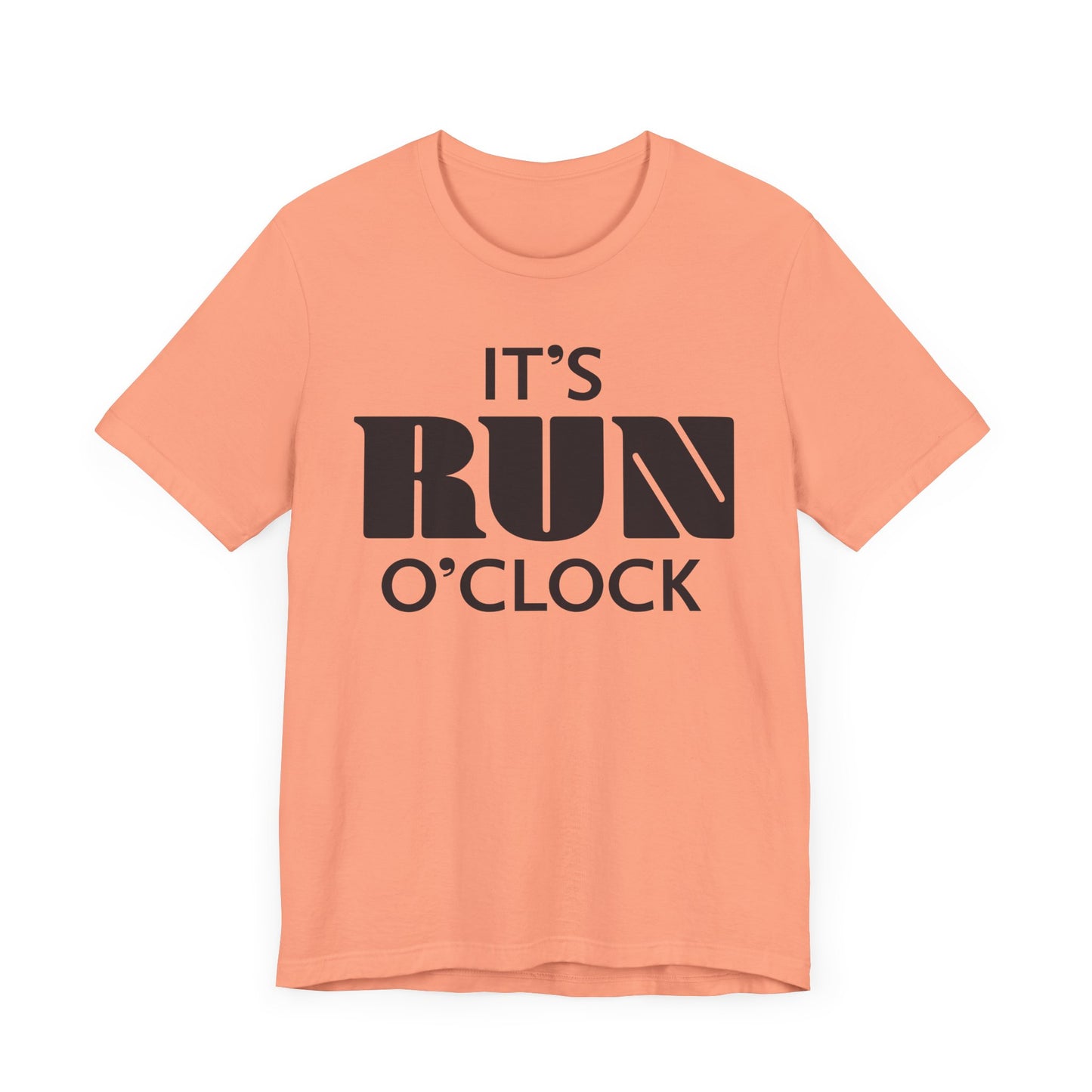 🏃 It’s Run O’Clock - Unisex Jersey Short Sleeve T-shirt