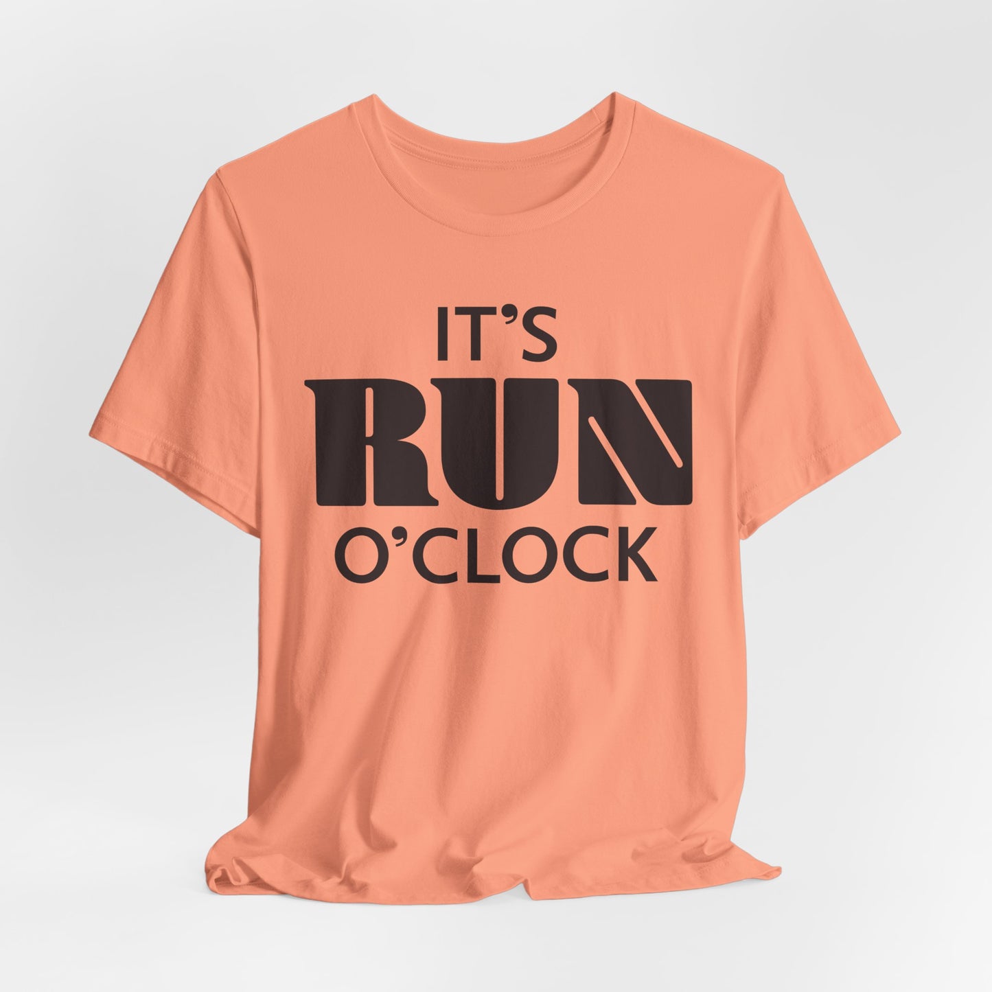 🏃 It’s Run O’Clock - Unisex Jersey Short Sleeve T-shirt