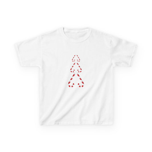 Kids Candy Cane Tree T-shirt (Matching Family)