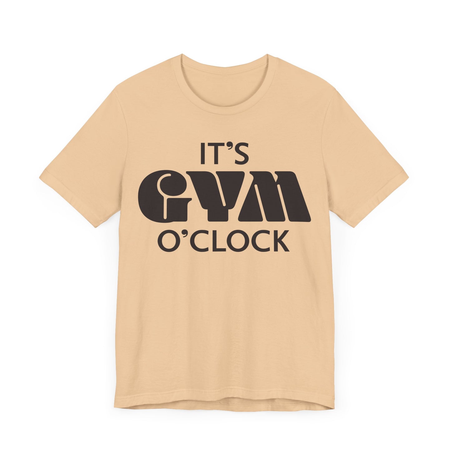 💪  It’s Gym O’Clock - Unisex Jersey Short Sleeve T-shirt