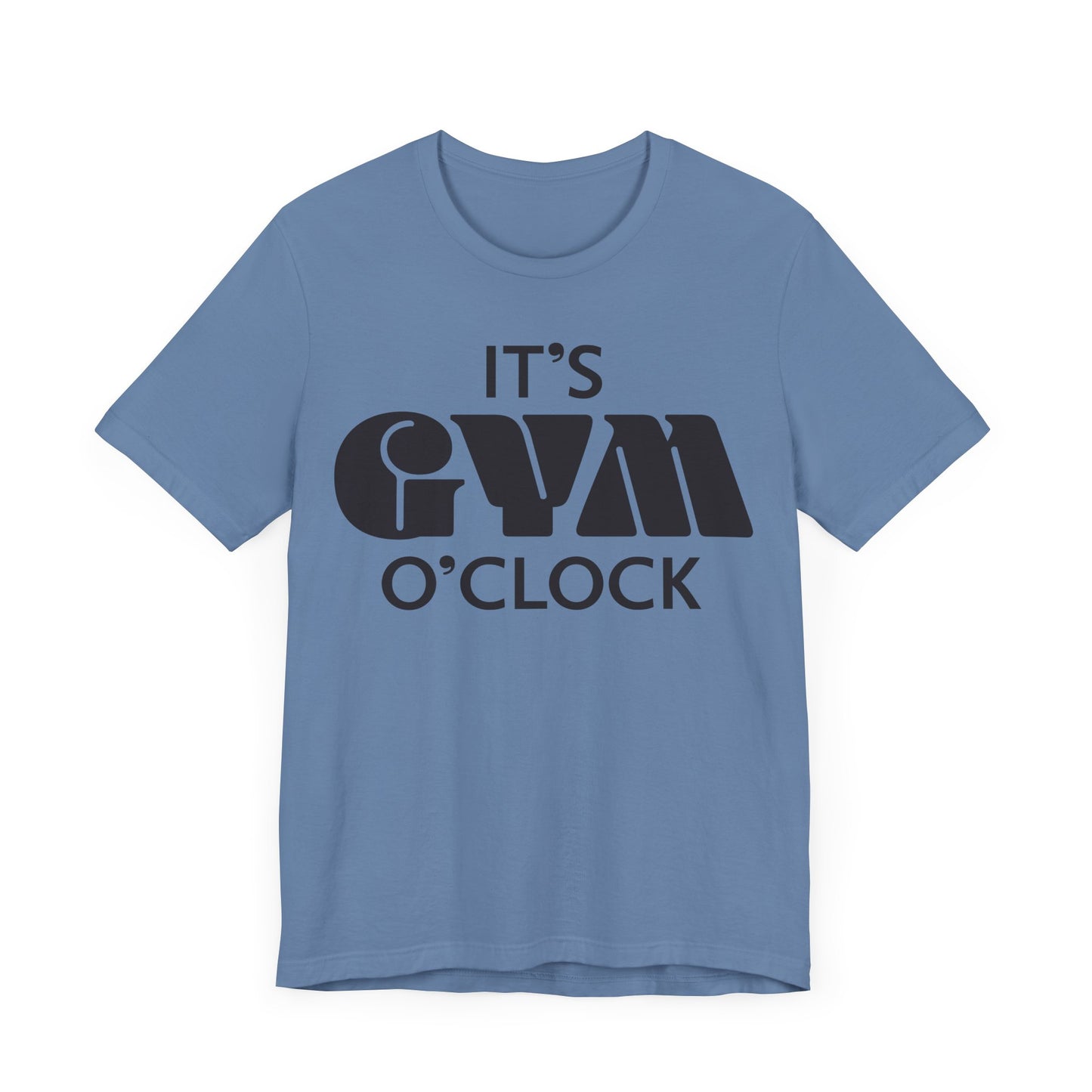 💪  It’s Gym O’Clock - Unisex Jersey Short Sleeve T-shirt
